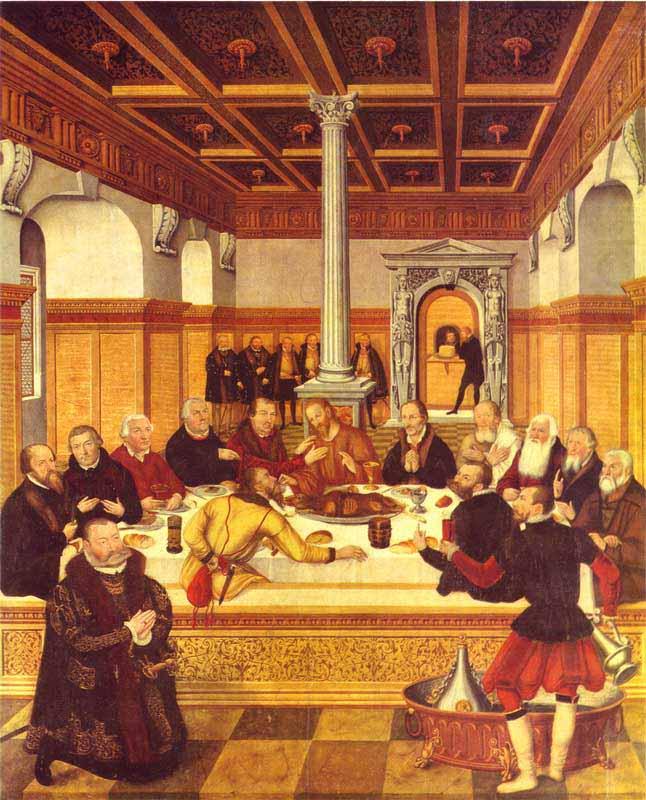 Last Supper, Lucas Cranach the Younger